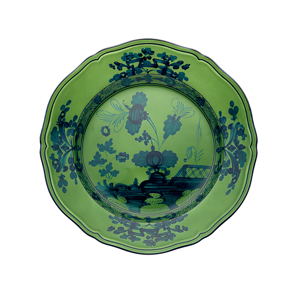 Ginori 1735 Oriente Italiano Malachite Dinner Plates 26.5cm – Set of 2