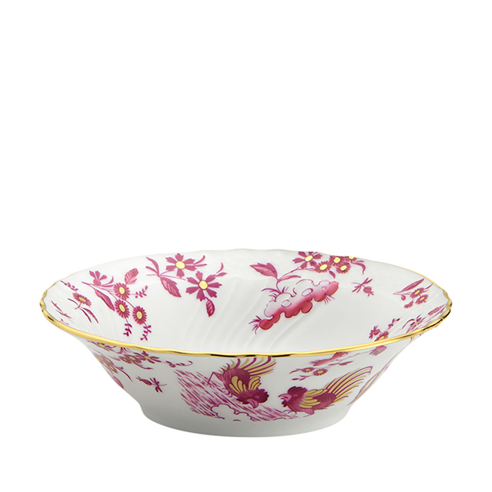 Ginori 1735 Oro di Doccia Magenta Bowl 15cm