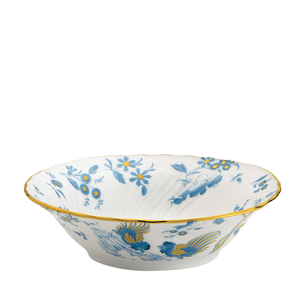 Ginori 1735 Oro di Doccia Turquese Bowl 15cm