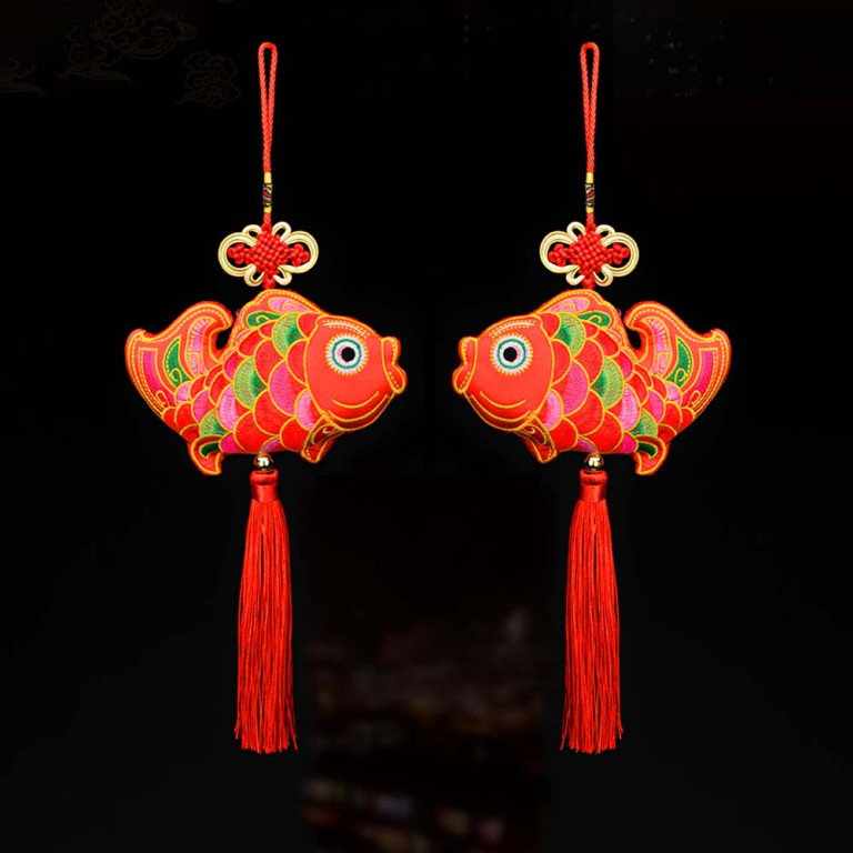 Good Fortune Red Carp Charm – Design 1