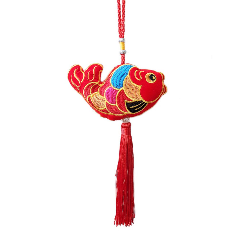 Good Fortune Red Carp Charm – Design 2