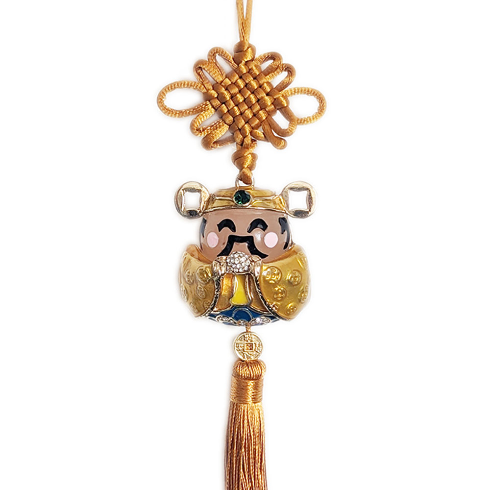 Prosperity God with Yellow Tassel