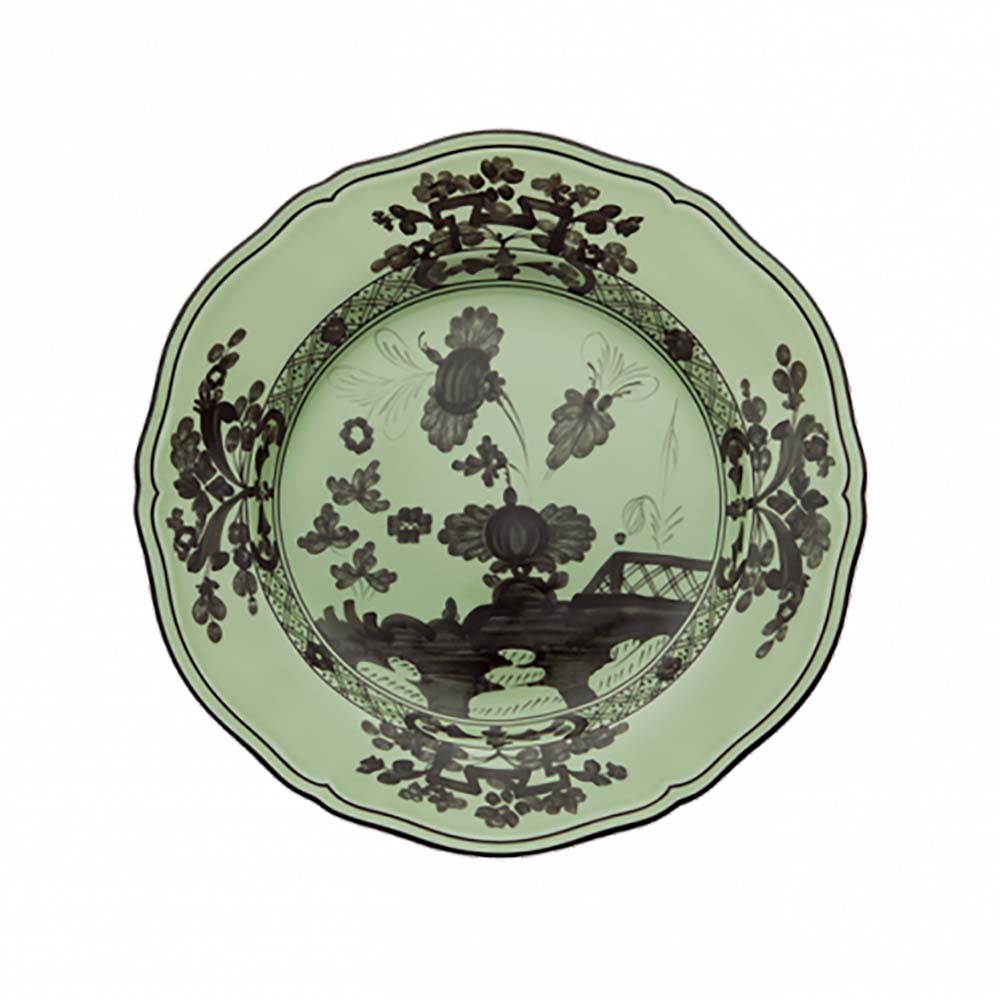 Ginori 1735 Oriente Italiano Bario Mint Plate 21cm