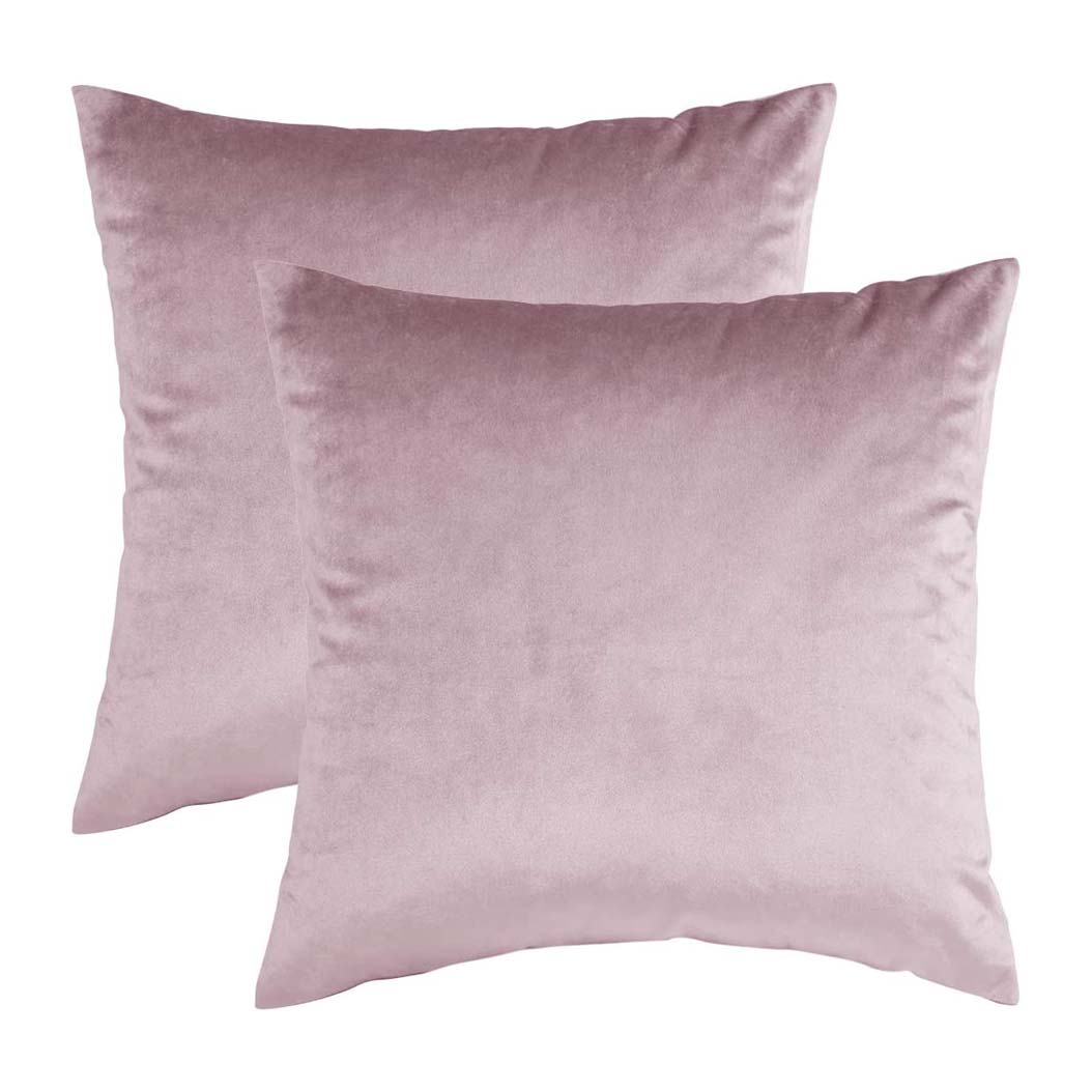 Cushion Cover Pink Velvet Size 45x45cm