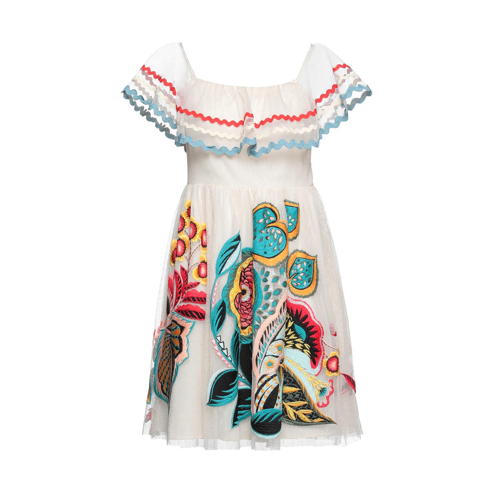 Dress Redvalentino Embroidery