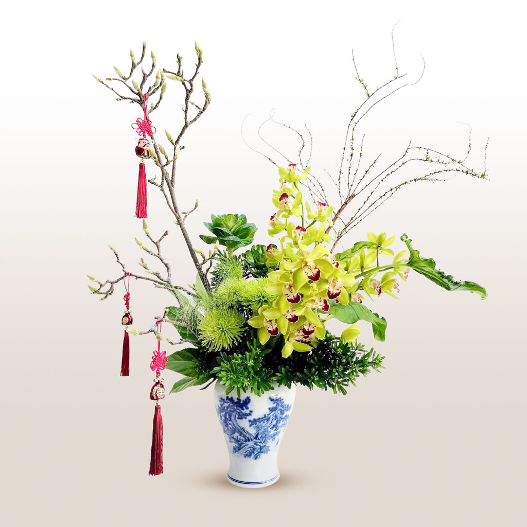 Lunar New Year Flower Arrangement “Peace” – Design 3