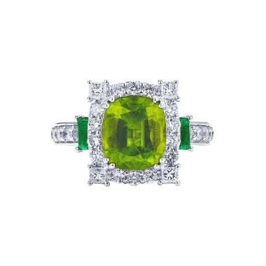 Bông tai đan sợi bạc đính hạt Spinel Sunny – Hiệu Until U