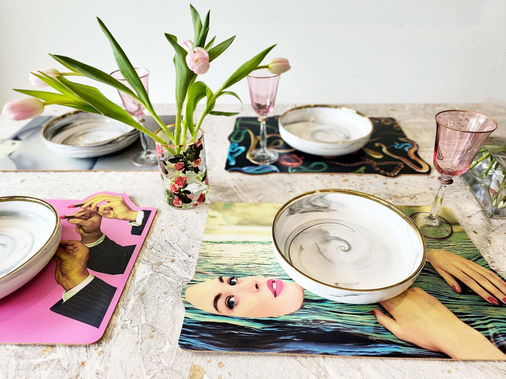 Seletti Wears Toiletpaper Placemats at La Maison Chouette