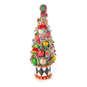 MacKenzie-Childs Jolly Holiday Bottle Brush Tree