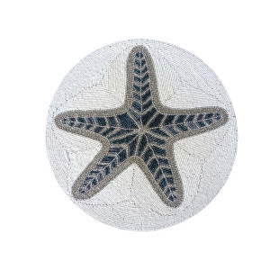 Coast Living Placemat Beaded Starfish