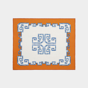 Gergei Erdei Bamboo Oriente Placemats Orange