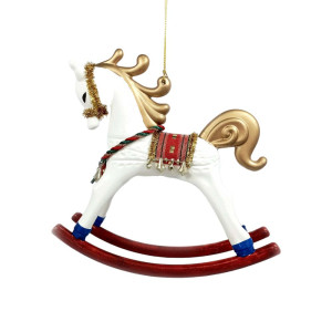 Rocking Horse Christmas Ornament