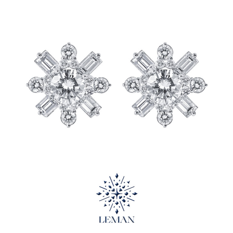 Snowflake Diamond Earring Jackets – Leman Jewelry