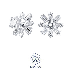 Snowflake Diamond Earring Jackets – Leman Jewelry