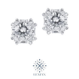 Kaleidoscope Diamond Earring Jackets – Leman Jewelry