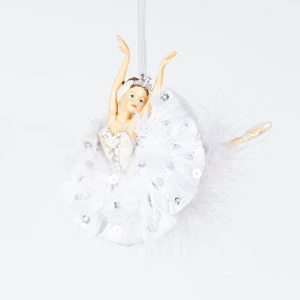 Orn Ballerina Wht