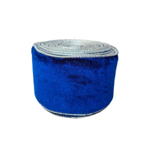 Cobalt Blue Velvet Ribbon 63mm Wide – 9m Roll