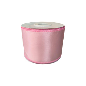 Shiny Pink Ribbon 63mm Wide – 9m Roll