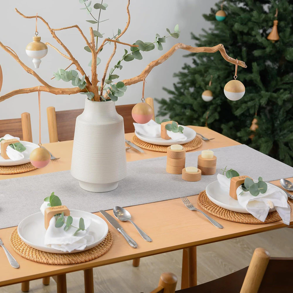 Set of 6 High Quality Multi-Purpose White Beech Wood – Hananu Homes