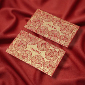 Chanel High Quality 230gsm Paper Red Packet