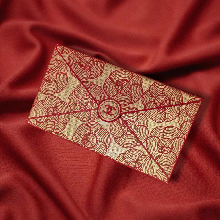 Chanel High Quality 230gsm Paper Red Packet