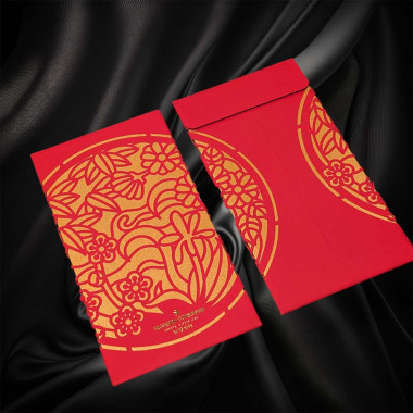 Cartier High Quality Red Packet with Lasercut Details