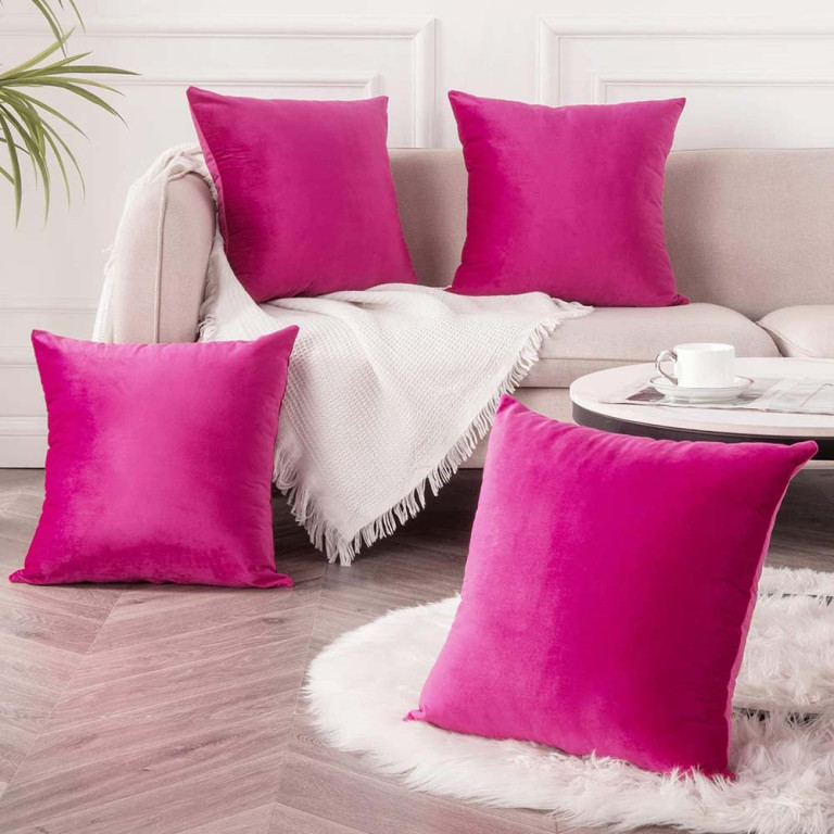 Fushia Cushion Cover – Size 45x45cm