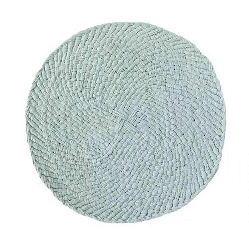 Plam Rattan Cyan
