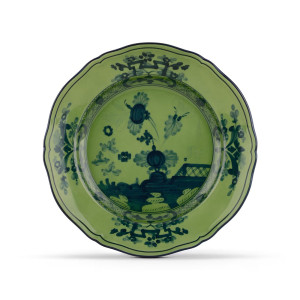 Ginori 1735 Oriente Italiano Malachite 21cm Plates – Set of 2