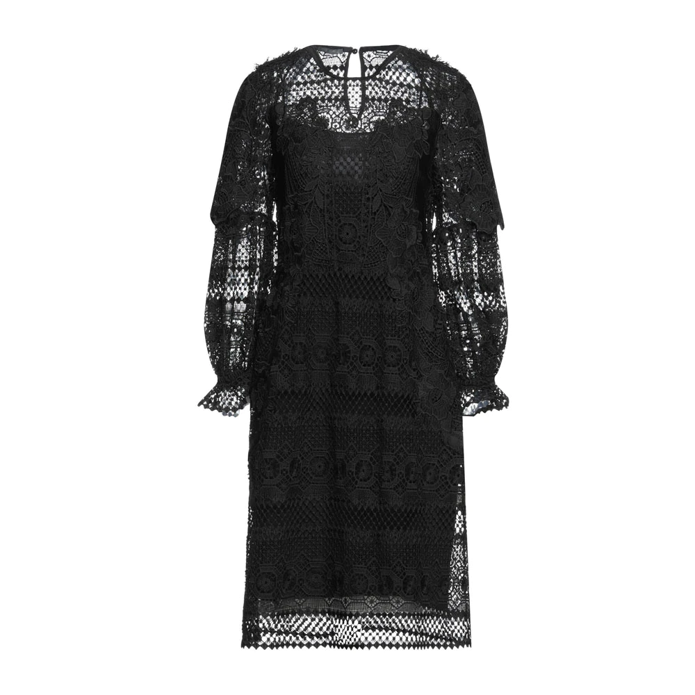 Dress Albertaferretti Blkcrochetmidi
