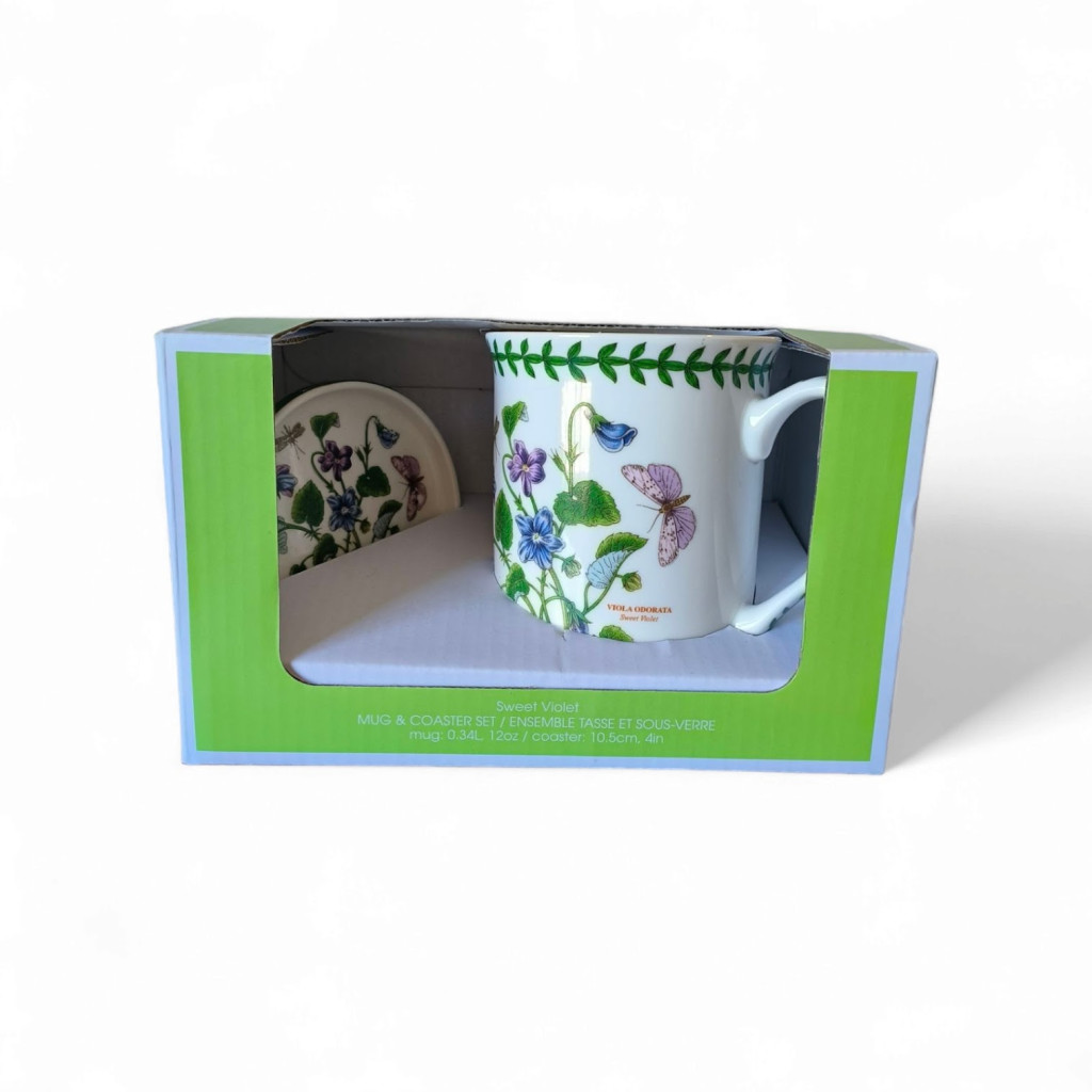 Botanic Garden Bouquet Mug with Coaster Set – Portmeirion (UK)