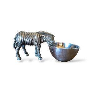 Zebra Nut Bowl – Handmade in India