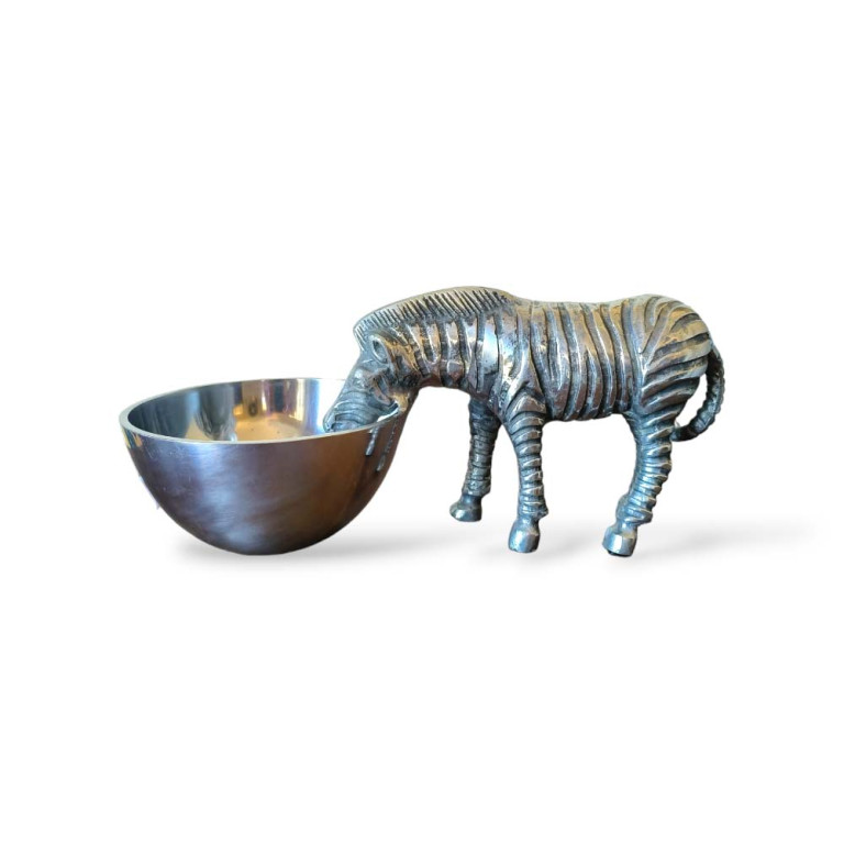 Zebra Nut Bowl – Handmade in India