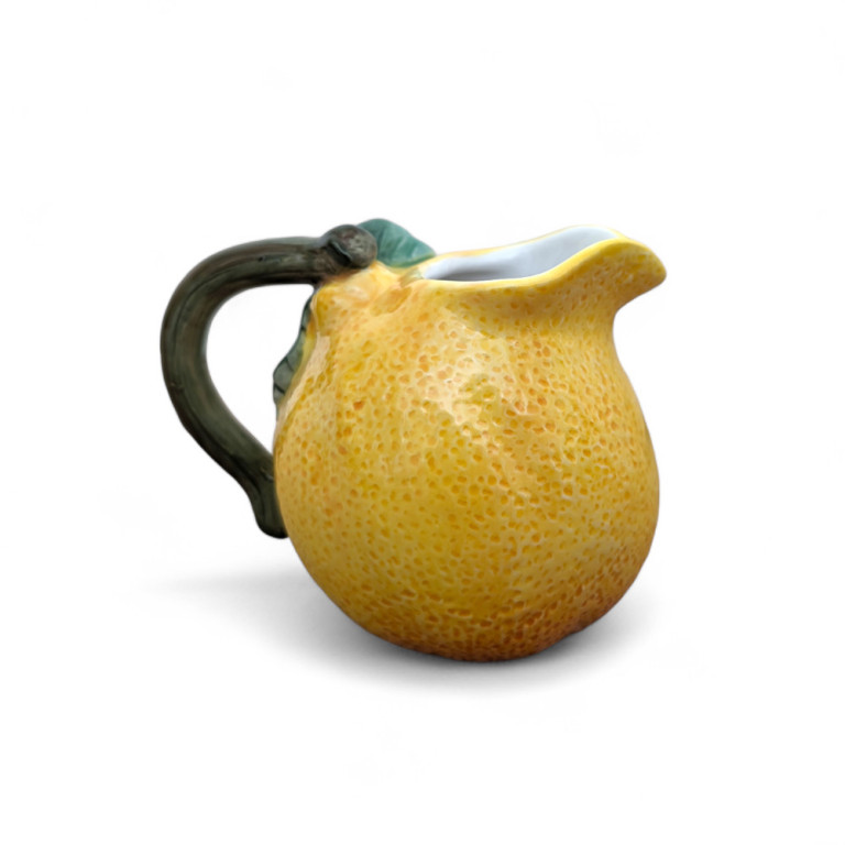 Small Yellow Lemon Serving Jug for Sauce/Honey