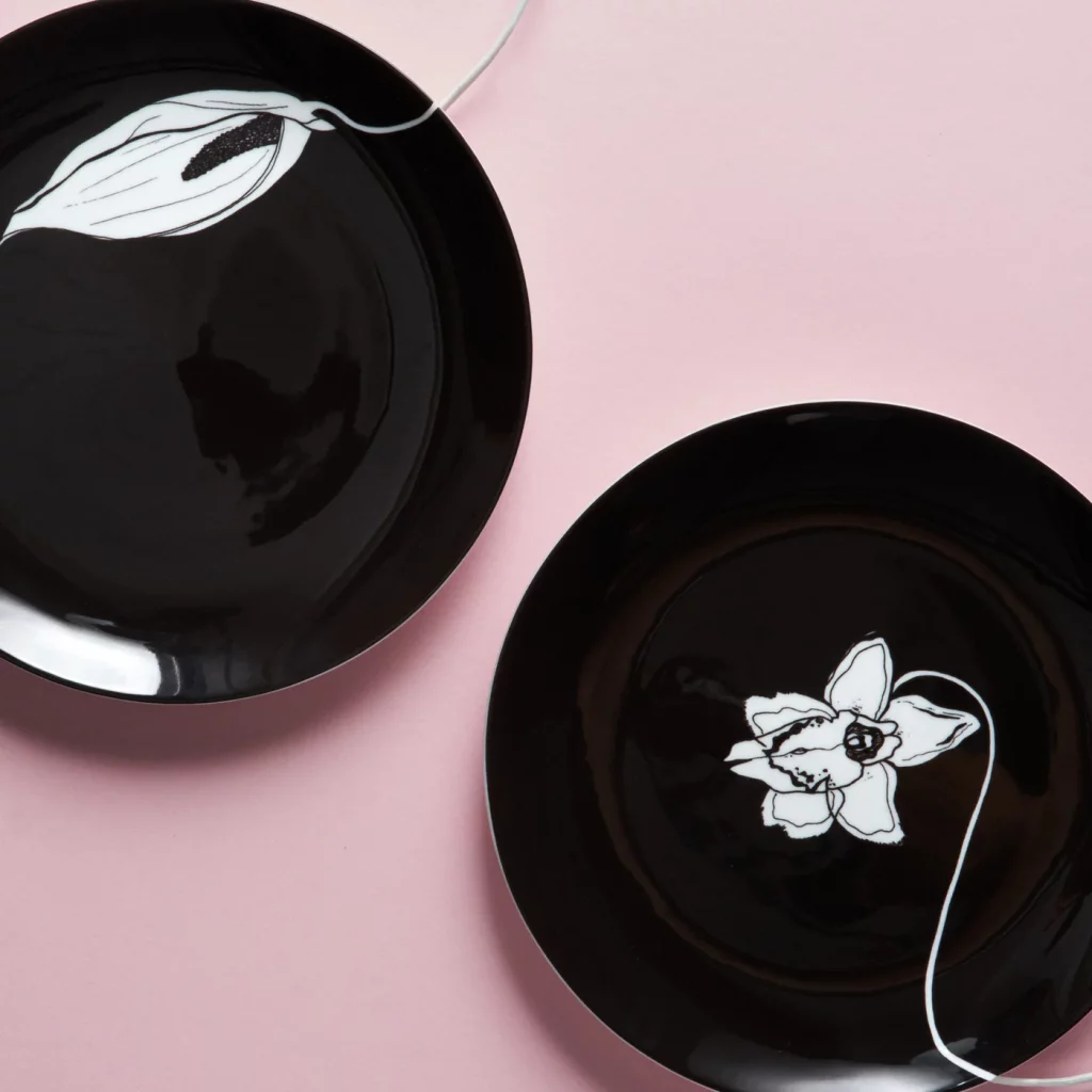 Set of 4 Forniplates 21cm – Anissa Kermiche