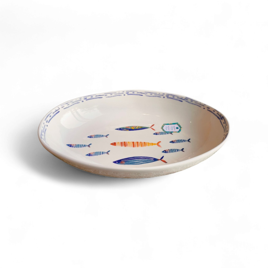 Oval Fish Serving Dish – Papart Seramik (Turkey)