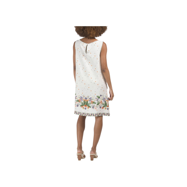 Spring Flower Linen Dress – Max Studio (US)
