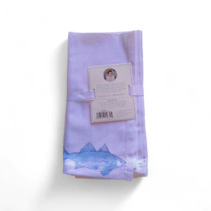 Set of 4 Cotton Fish Napkins – Sara Fitz
