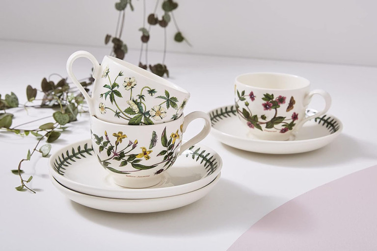 Set of 6 Teacups with Saucers Botanic Garden – Portmeirion (UK)