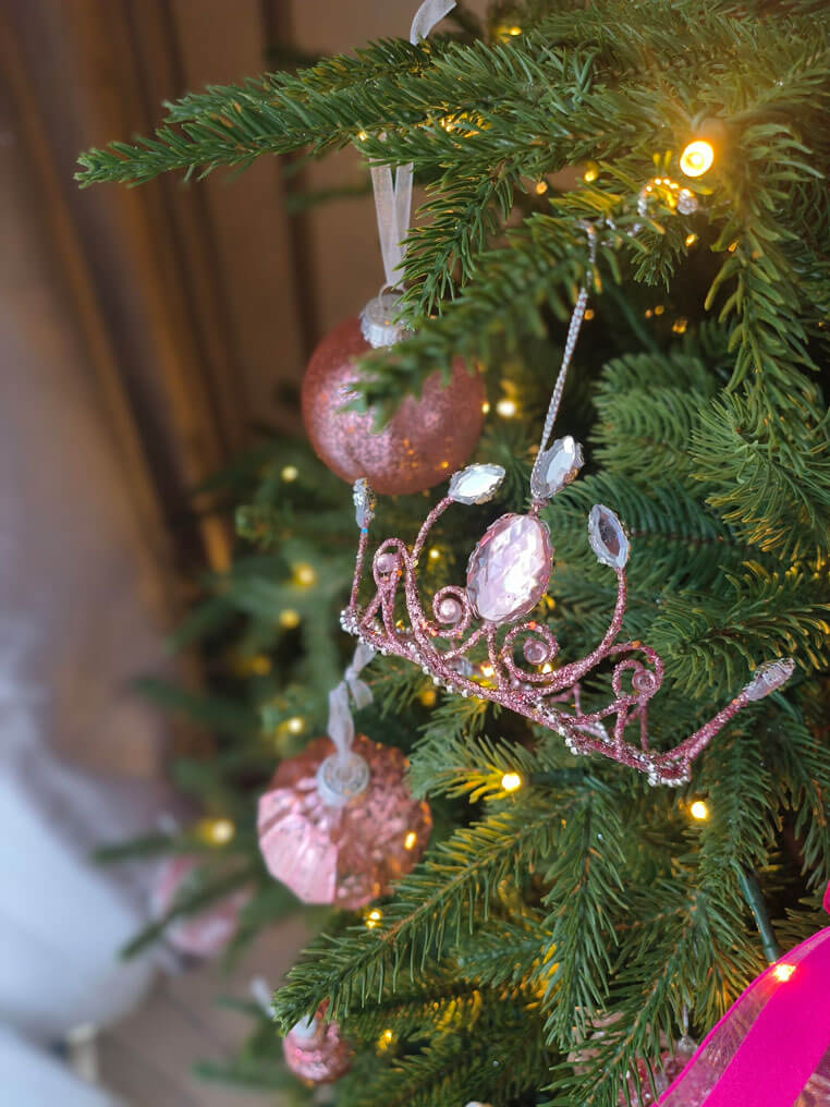Black Pink Christmas Decor Theme