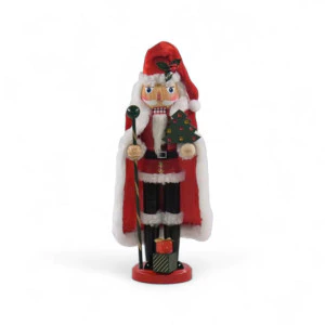Nutcracker in Santa Claus Cloak 36cm