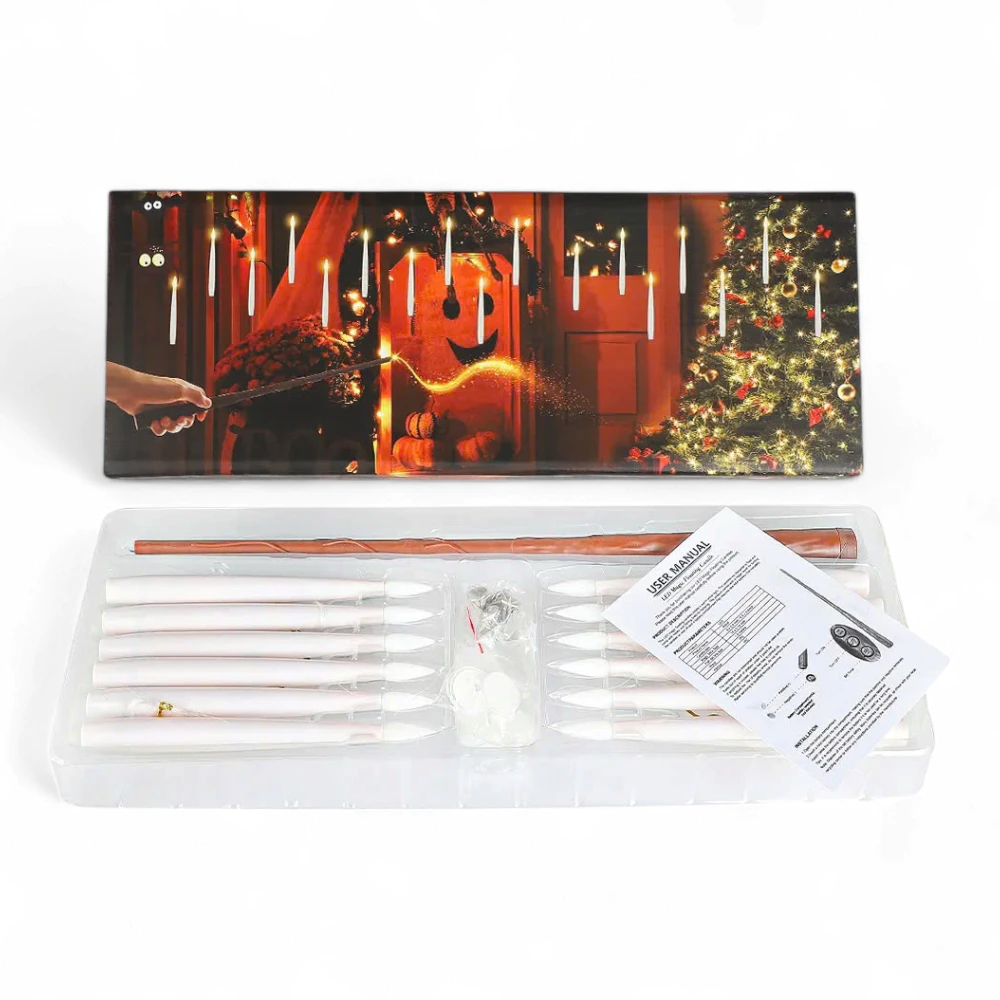 Orn Candles Magicwand