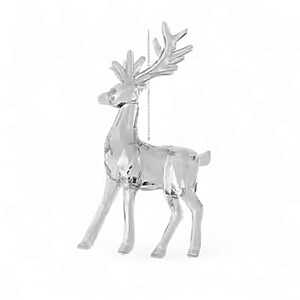Clear Acrylic Reindeer for Table Decoration