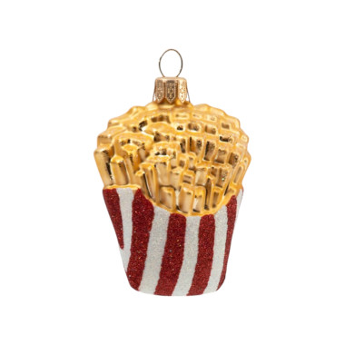 Gold & Silver Christmas Tree Ornament – Set of 2