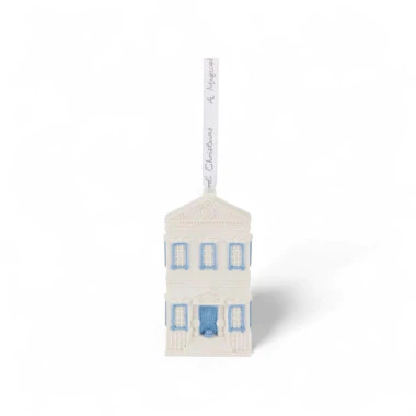 Spode Bringing Home a Tree Porcelain Ornament