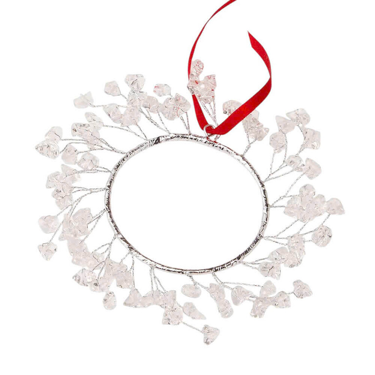 Orn Clr Snowwreathb
