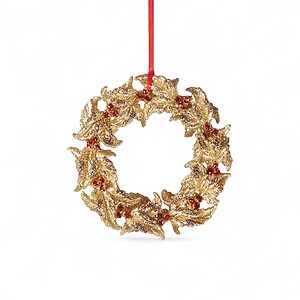 Orn Gold Wreath A