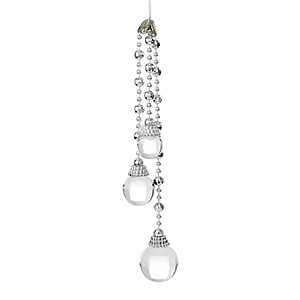 Holiday Lane Silver Hanging Ornament Set