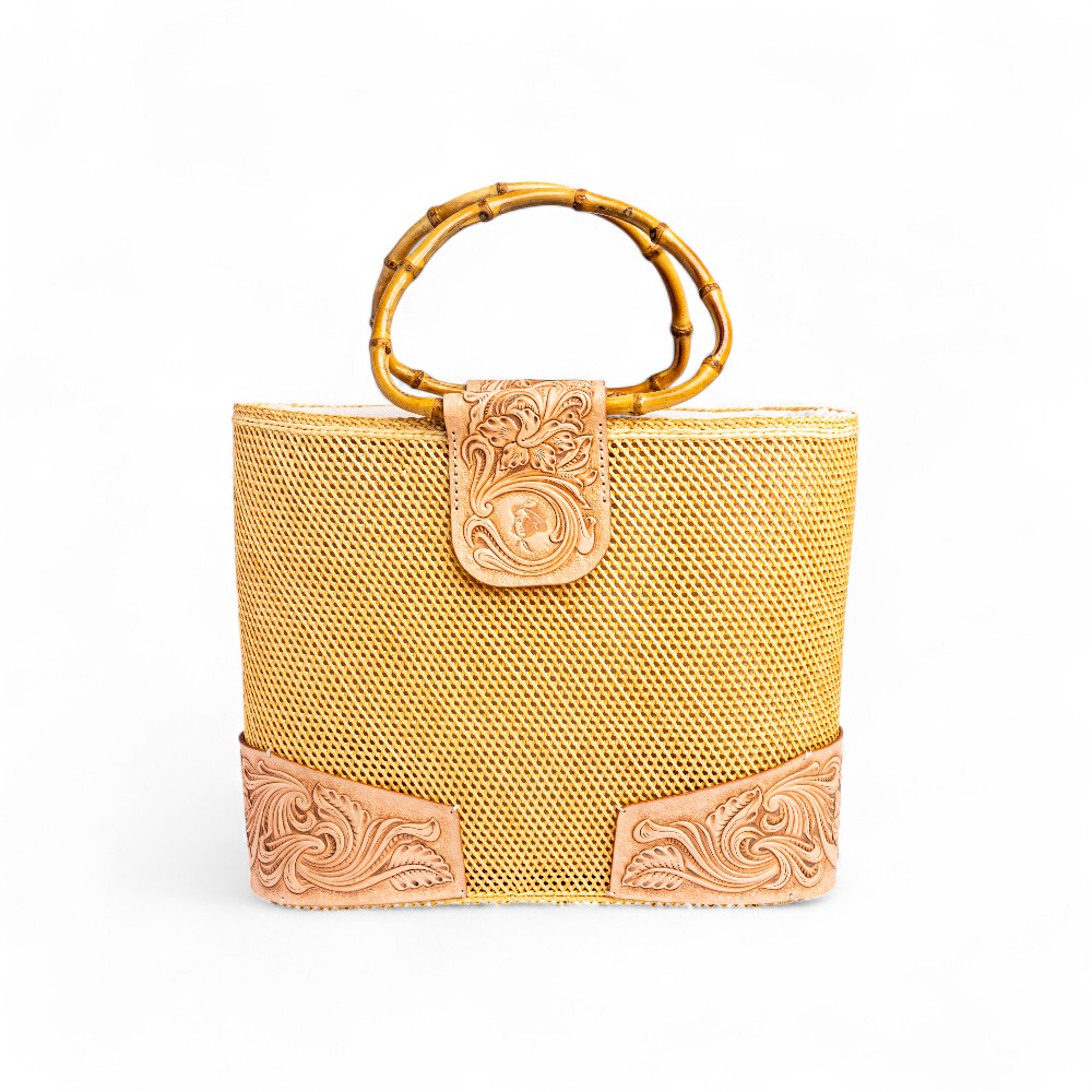 BAG-FLOREEMBOSS-XUANTHI-a Floré Emboss Handbag – Xuan Thi Brand