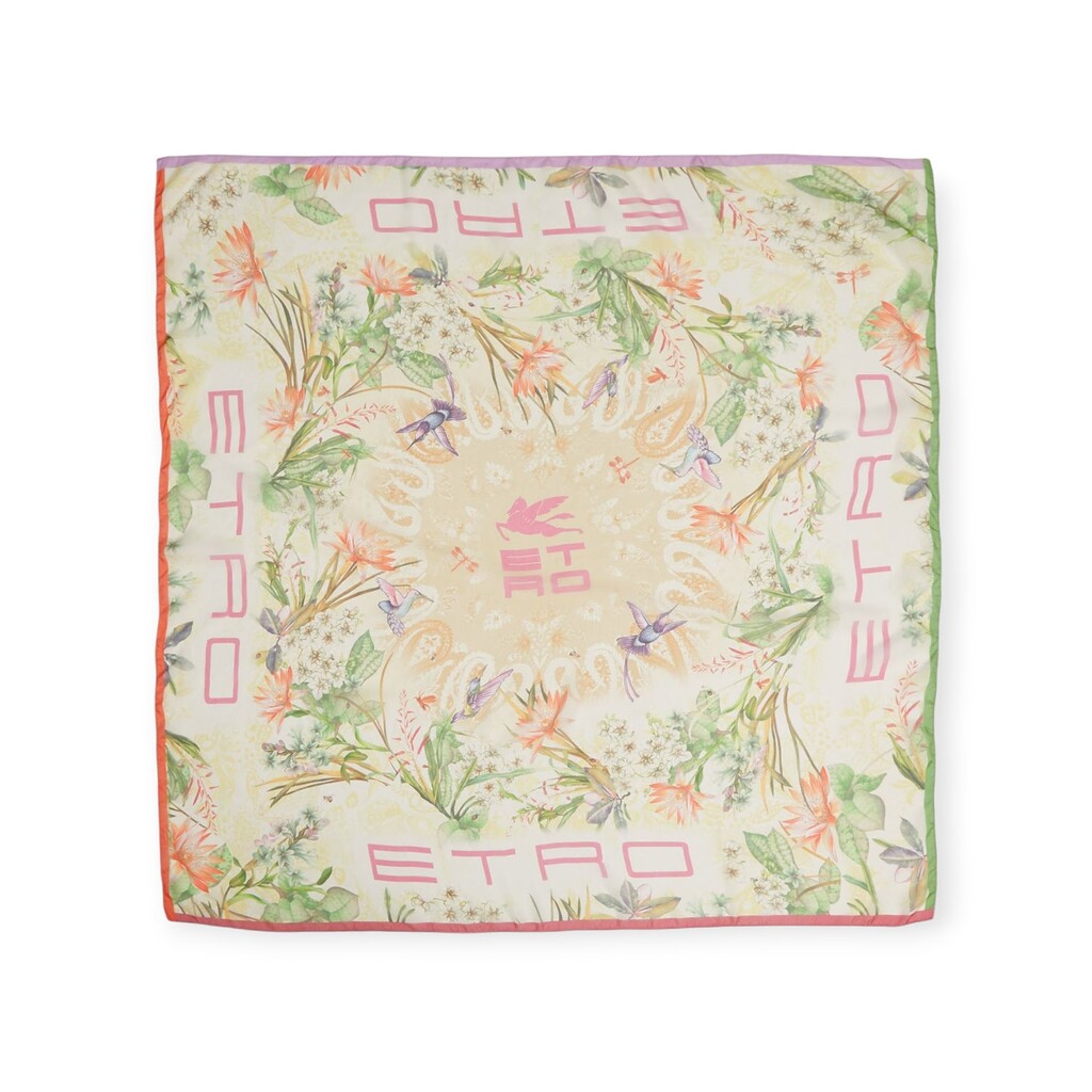 Scarf Etro Hummingbirda